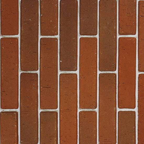 Клинкерная брусчатка Roben Sempione riegel rot-buntgeflammt, gefast, ригель 240x59x52 мм