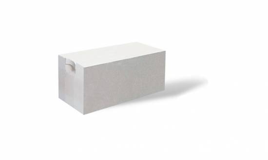 Газобетон с захватом для рук Aeroc Classic, D 500, 375*250*625 мм