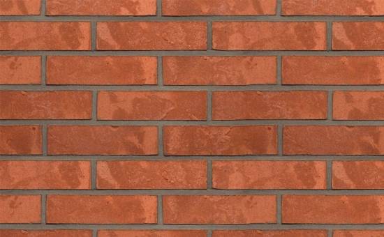 Кирпич облицовочный клинкерный Terca Nordic Klinker Line Stockholm Красный, 250*85*65 мм