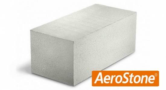 Газобетонный блок AeroStone D600 B5 F100 625х250х400
