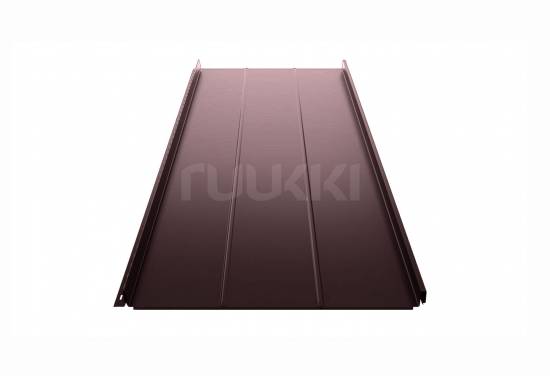 Фальцевая кровля ruukki Classic с покрытием Pural Matt/Pural matt BT, цвет rr32