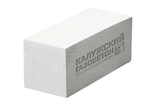 Газобетонные блоки Калужский D500 В3,5 625*250*350